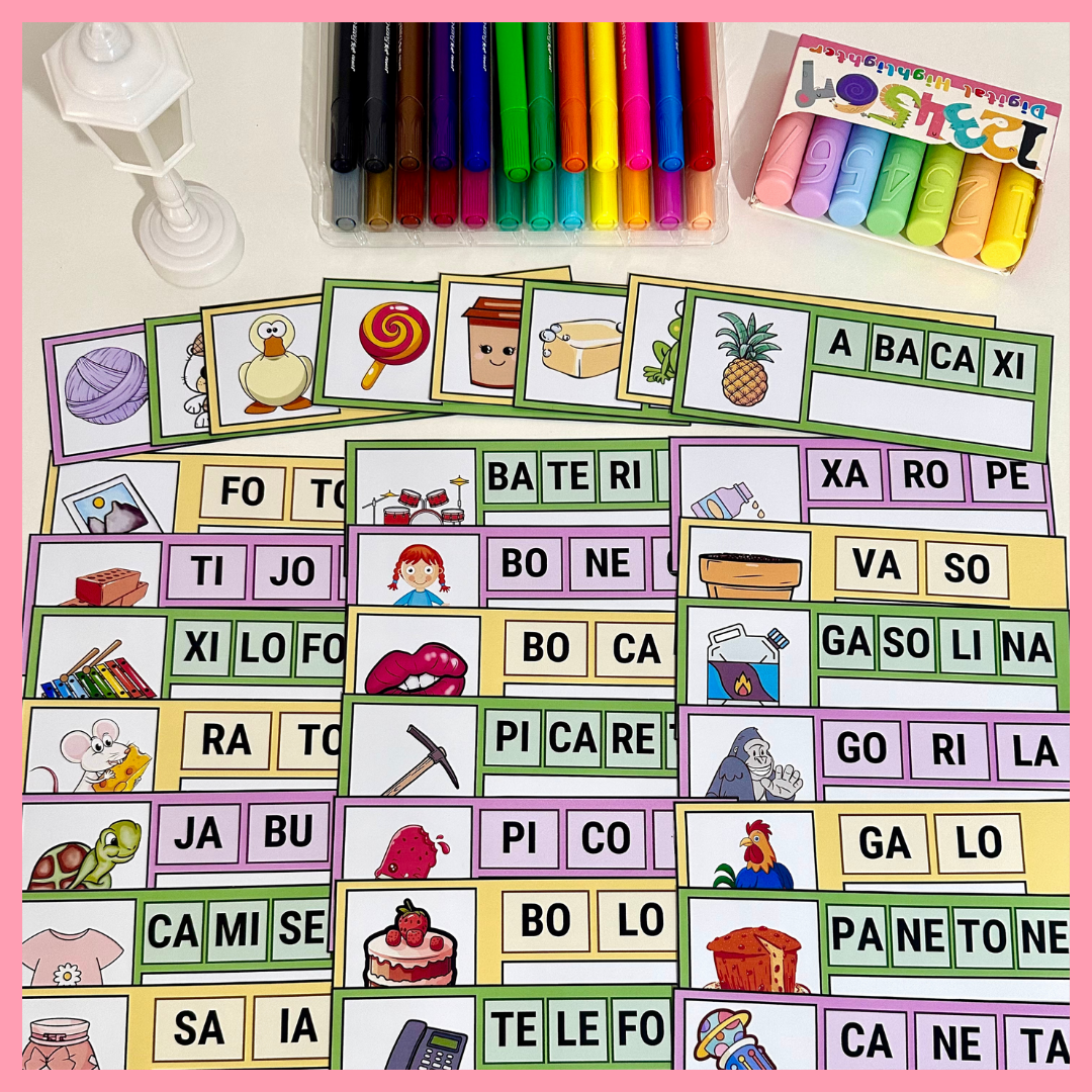 ESCREVA AS SÍLABAS - EDUCAÇÃO ESPECIAL
