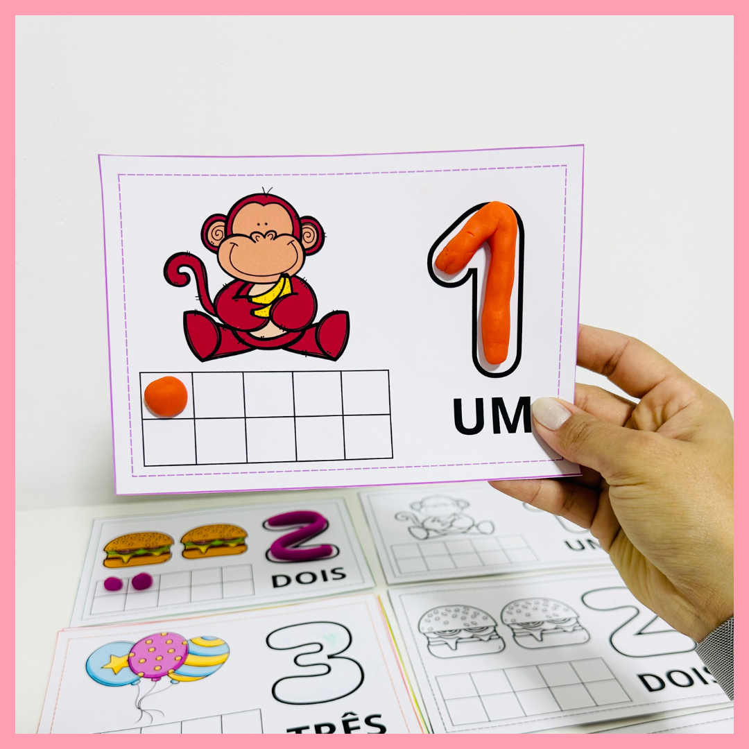 NÚMEROS COM MASSINHA