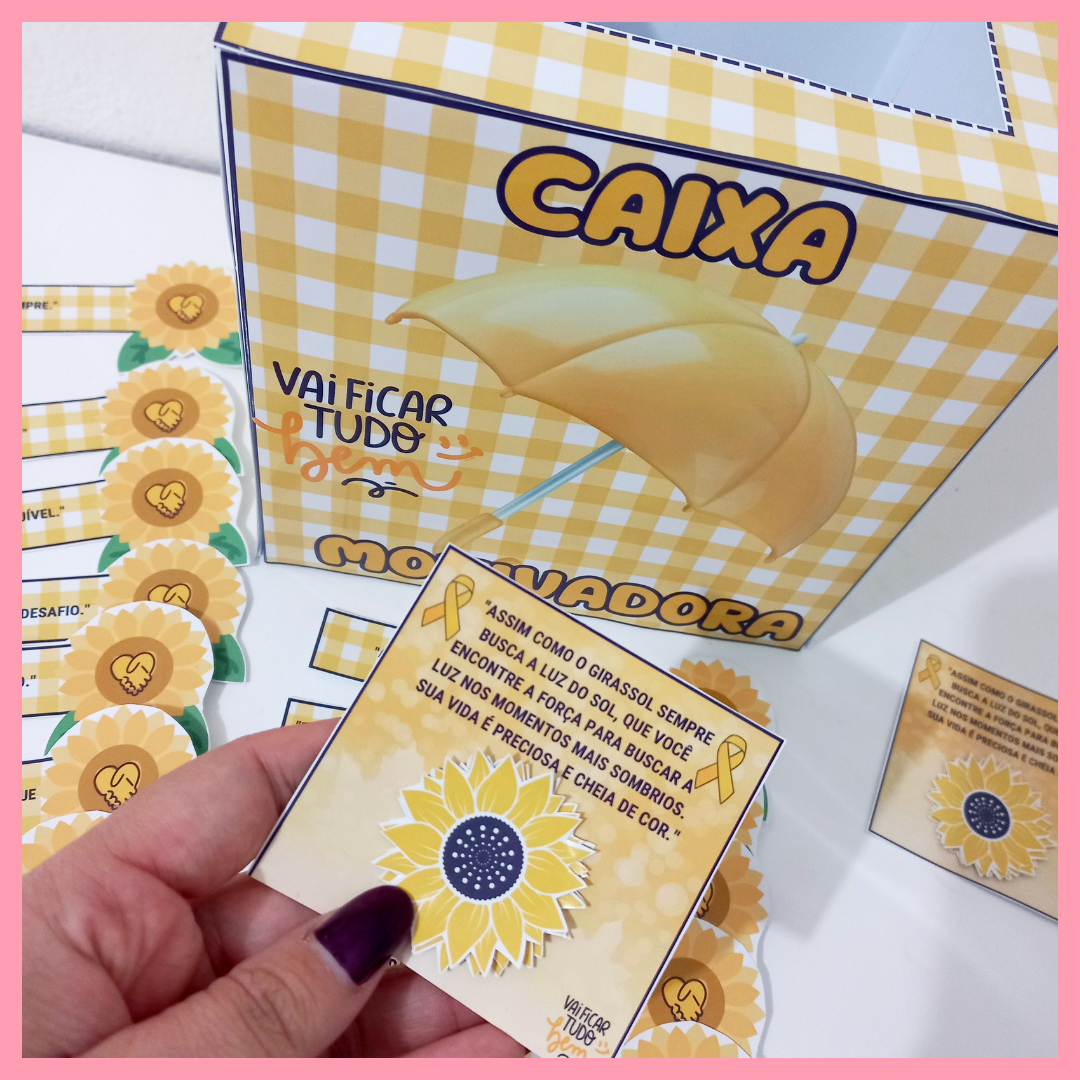 CANTINHO DA MOTIVAÇÃO SETEMBRO AMARELO