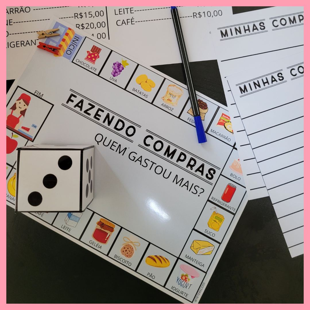 FAZENDO COMPRAS NO SUPERMERCADO