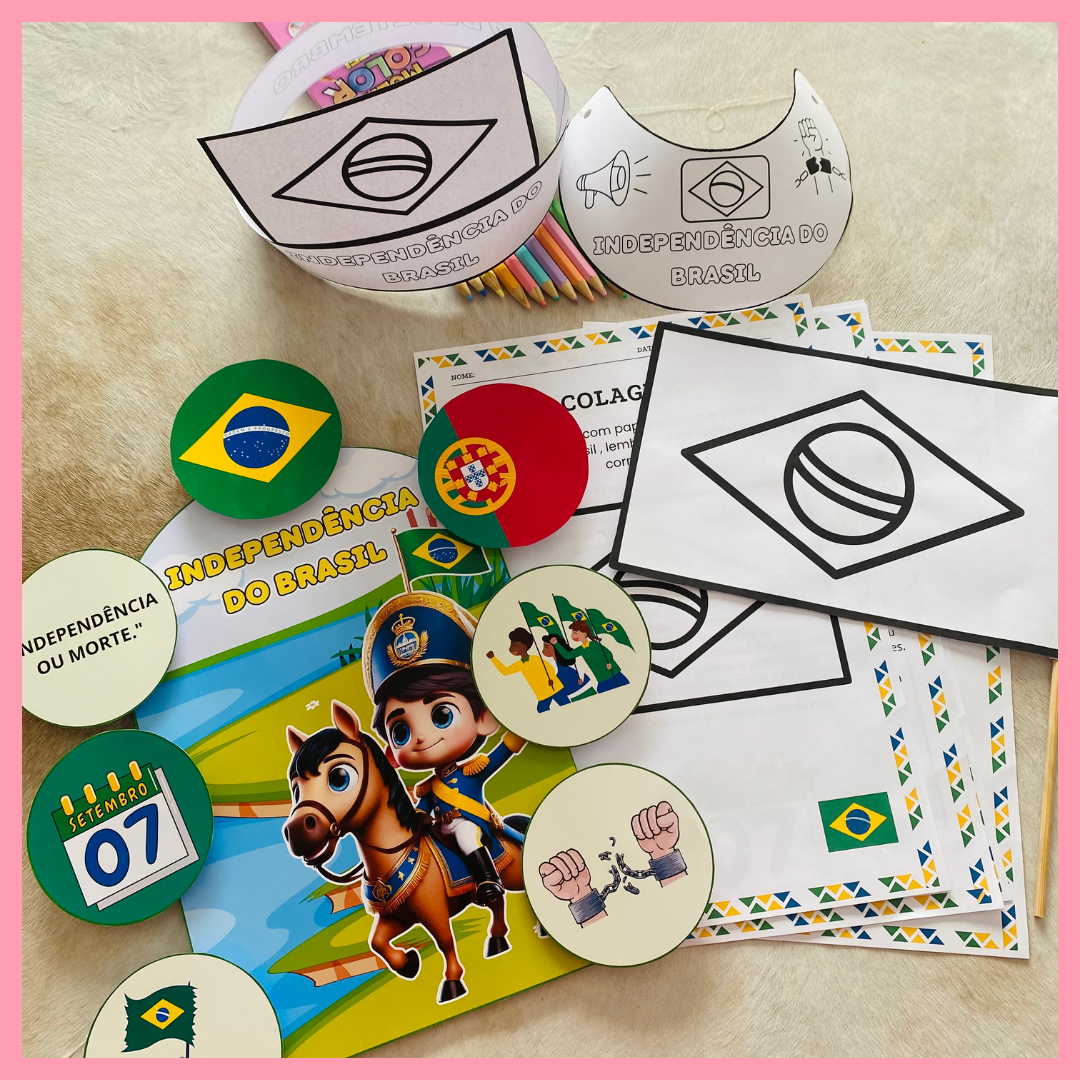 LUVA INDEPENDÊNCIA DO BRASIL + ATIVIDADE