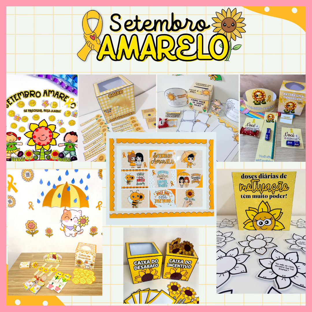 COMBO- SETEMBRO AMARELO