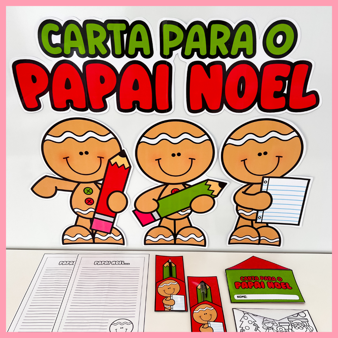 KIT CARTA PARA O PAPAI NOEL