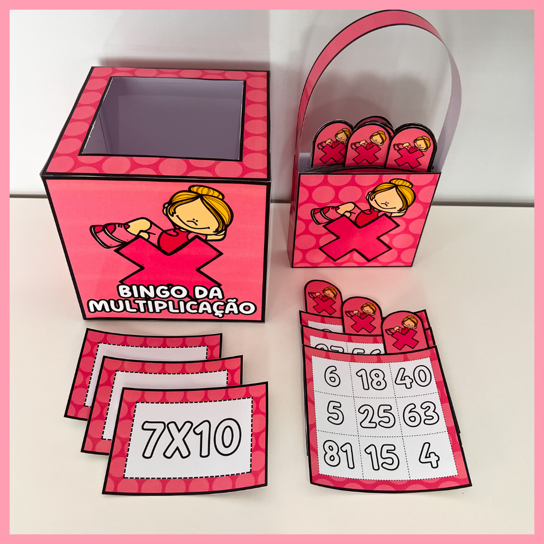 3- BINGO DA MULTIPLICAÇÃO