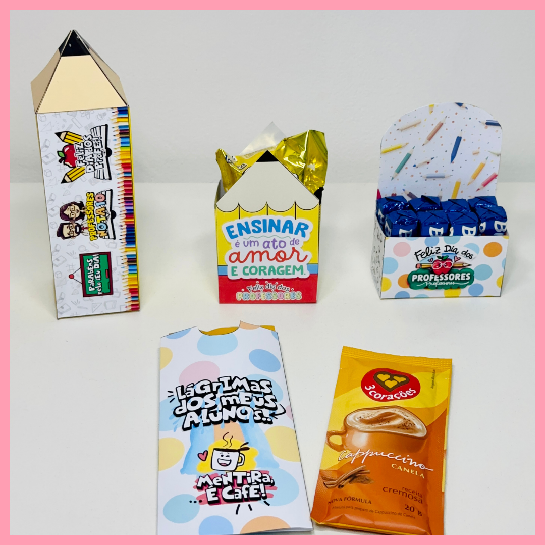 KIT - LEMBRACINHAS DIA DOS PROFESSORES