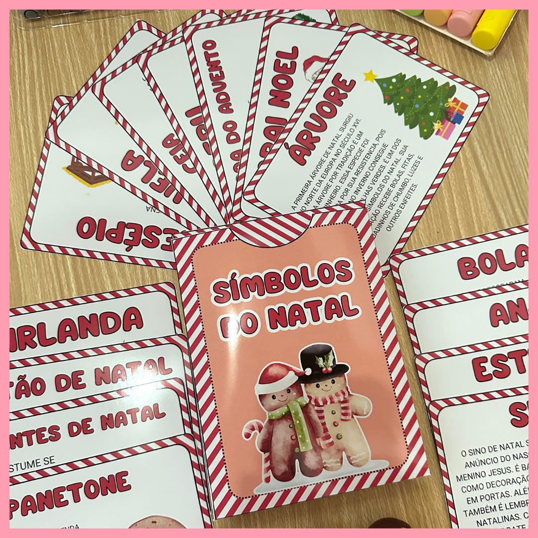 FICHAS DE LEITURA - SÍMBOLOS DE NATAL