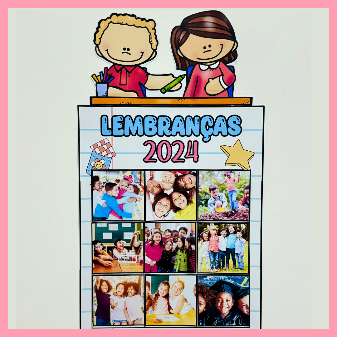 CARTAZ QUADRO DAS LEMBRANÇAS 2024