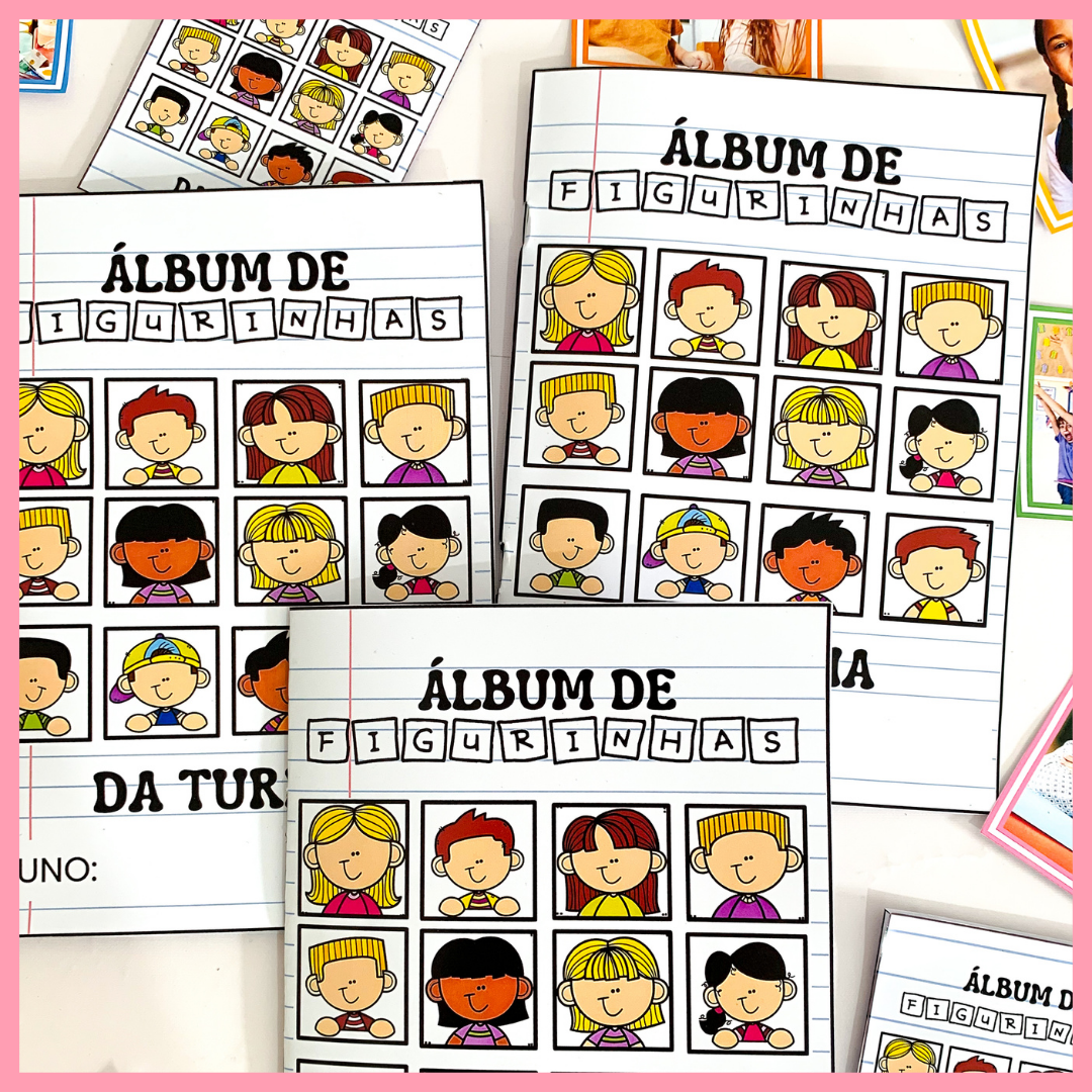 ÁLBUM DE FIGURINHAS DA TURMA - ATUALIZADO