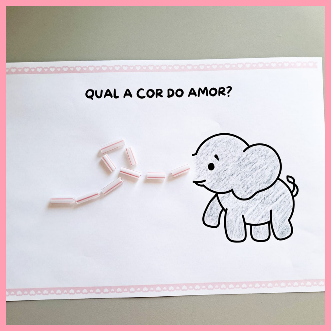 ATIVIDADE INTERATIVA - QUAL A COR DO AMOR?