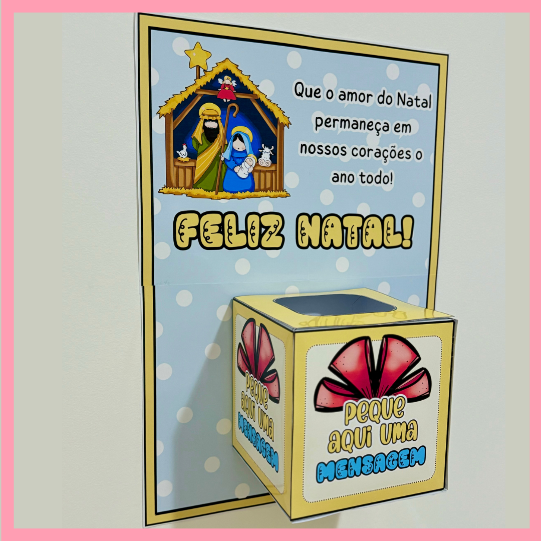 CAIXA MENSAGENS DE NATAL