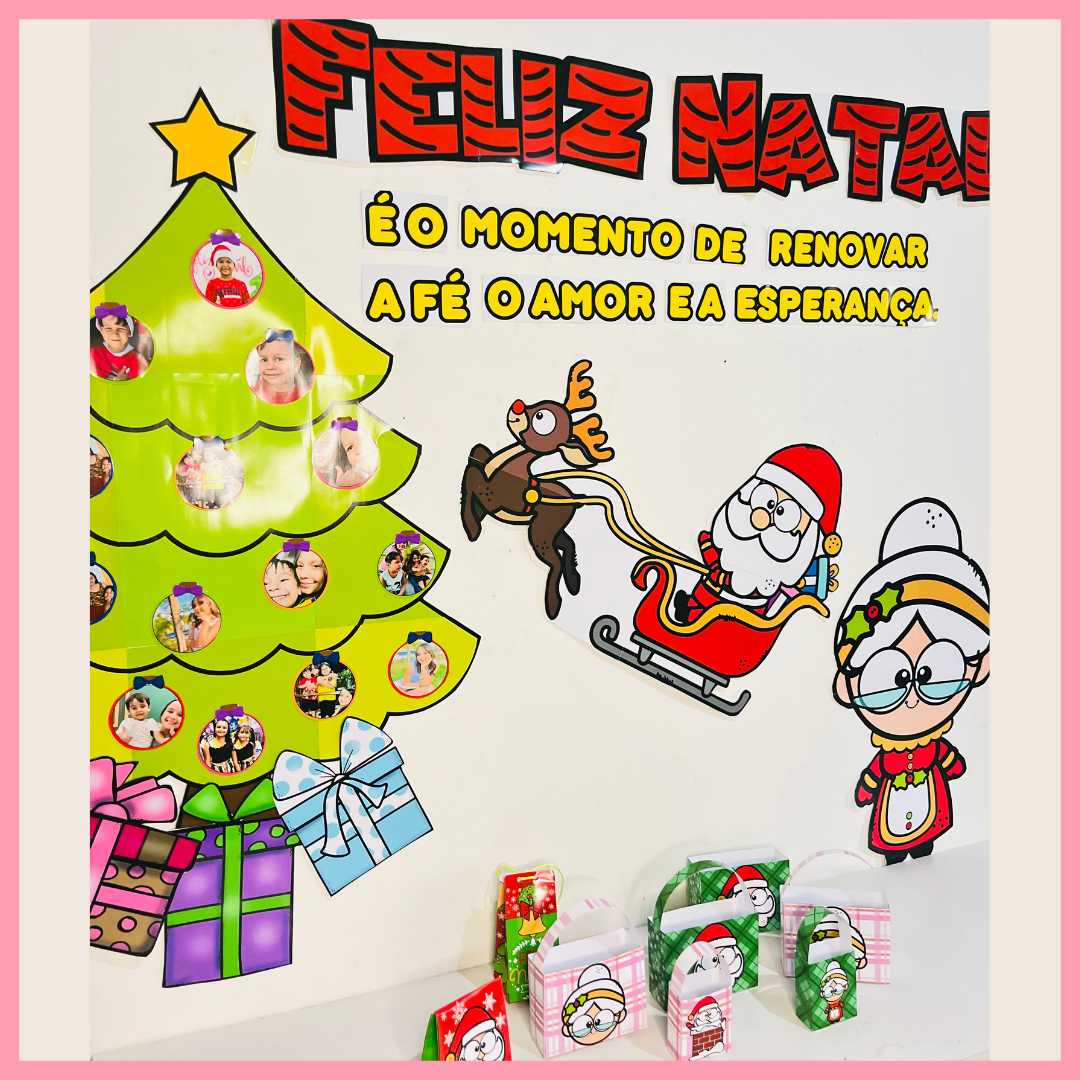 PAINEL NATALINO + LEMBRANCINHAS