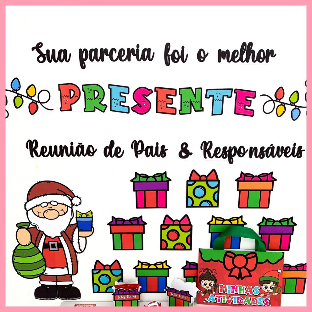 KIT REUNIÃO DE PAIS – ESPECIAL NATAL – Casinha do Saber Atividades