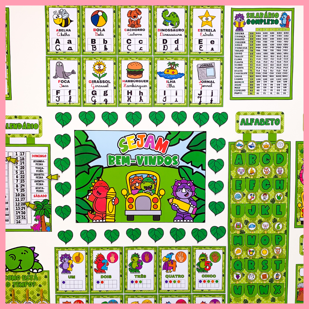 KIT DE SALA - DINOSSAUROS