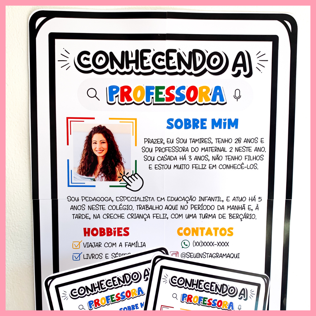TABLET DA PROFESSORA - APRESENTAÇÃO