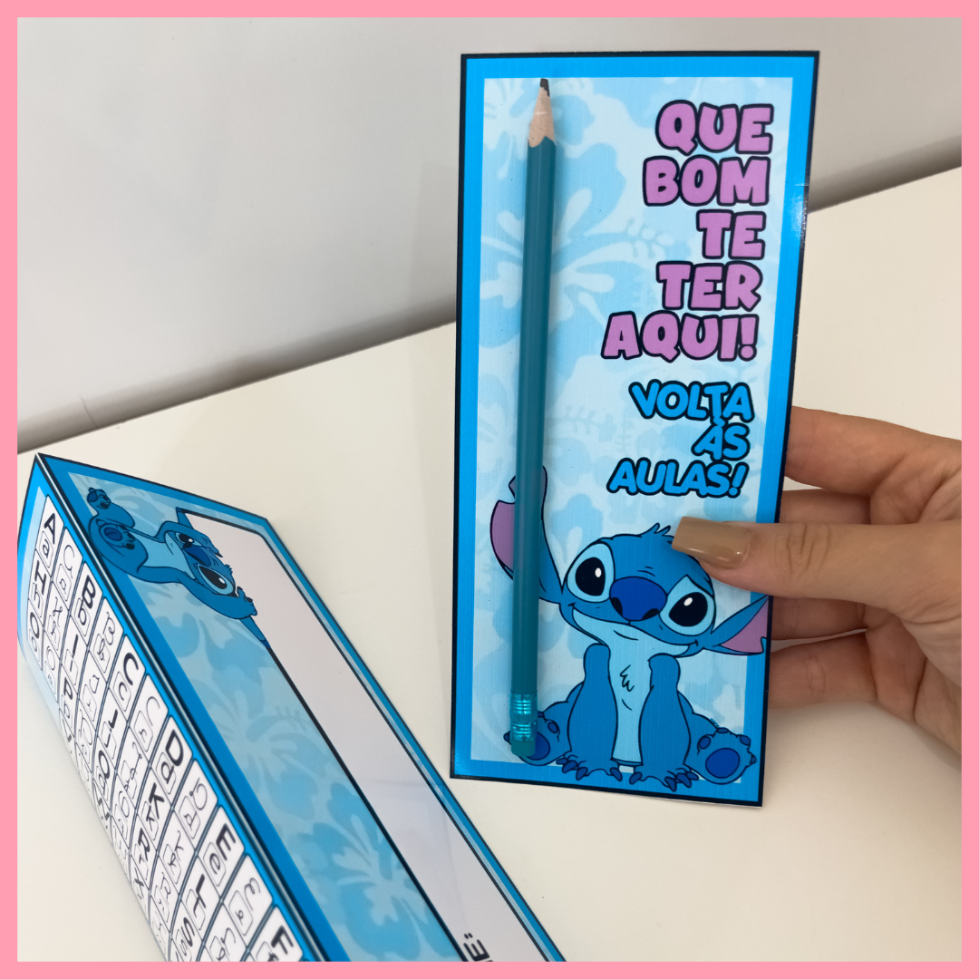 LEMBRANCINHAS STICH - VOLTA ÀS AULAS