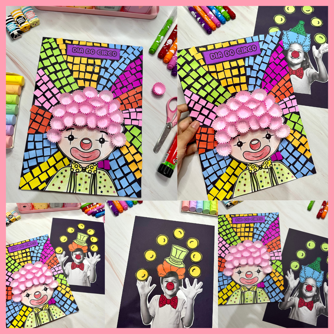 ATIVIDADES DE ARTES - DIA DO CIRCO