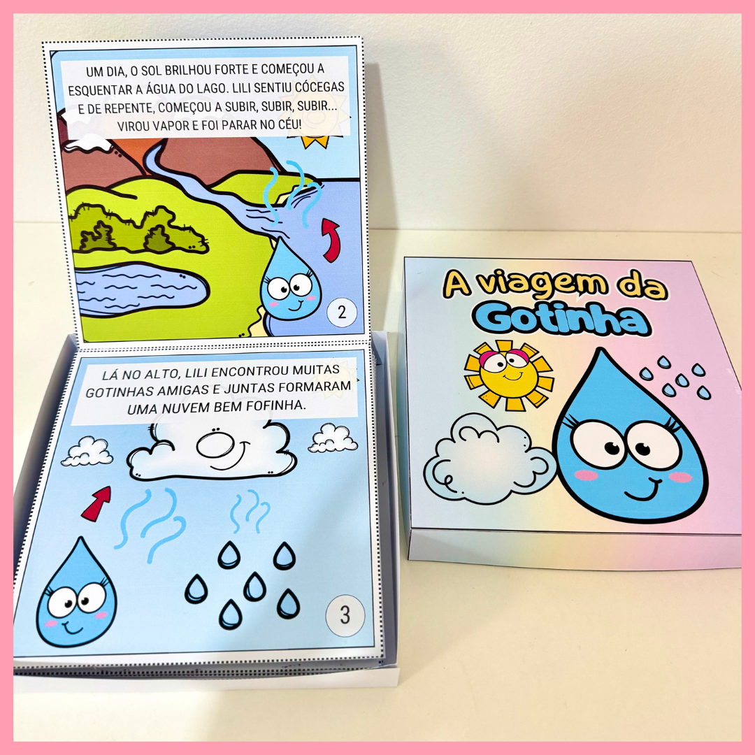 HISTÓRIA NA CAIXA “A VIAGEM DA GOTINHA”