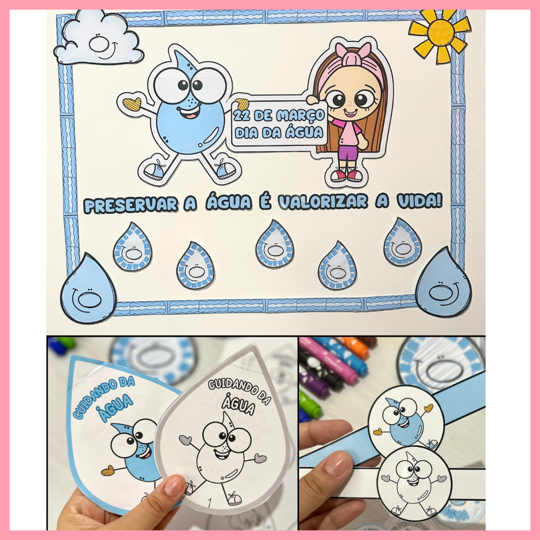 KIT “DIA ÁGUA” COM PAINEL