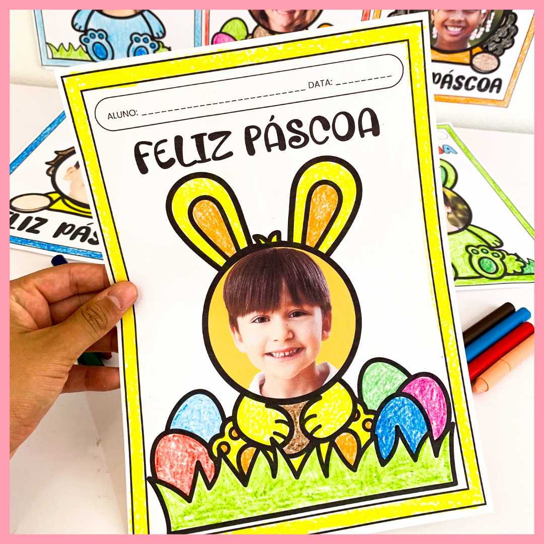 ATIVIDADES COM FOTO - PÁSCOA