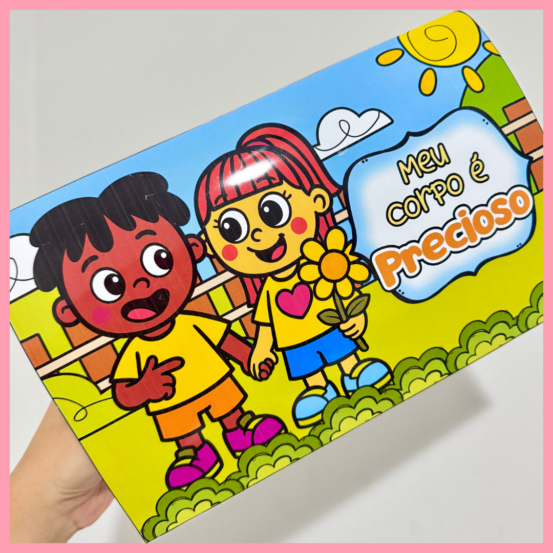 LIVRO 3D “MEU CORPO É PRECIOSO”