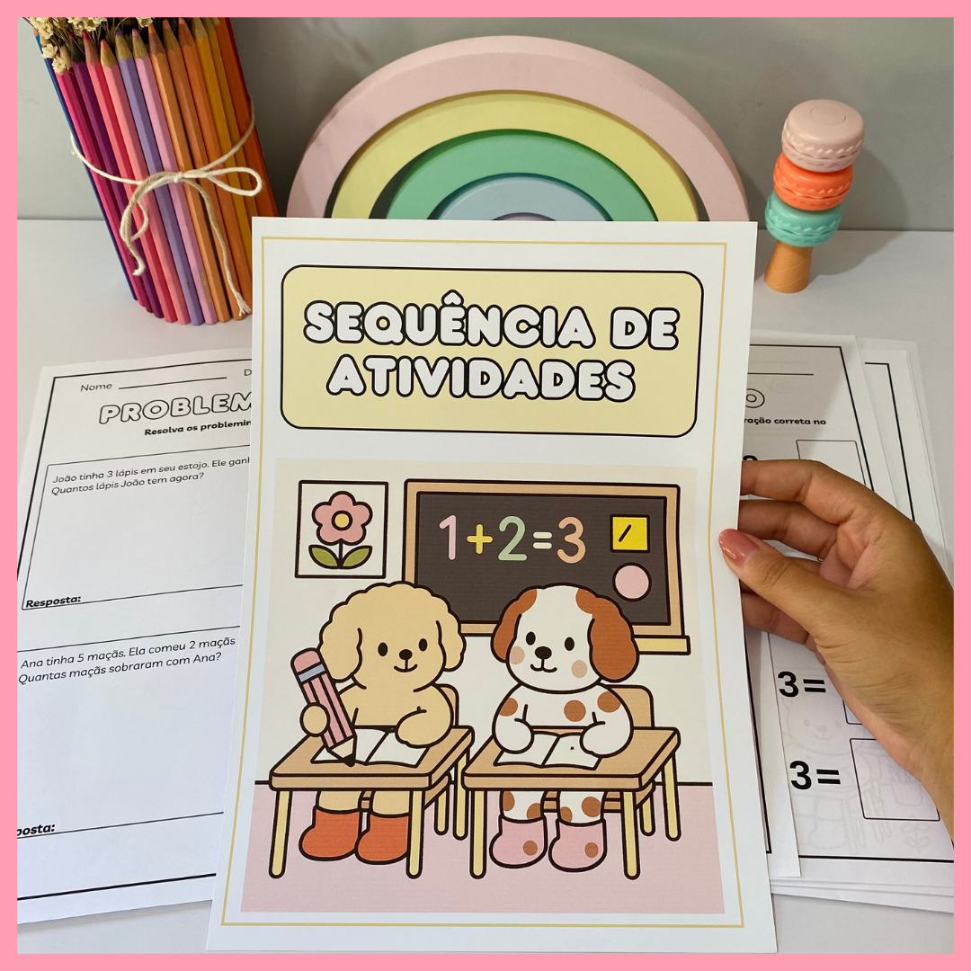 SEQUÊNCIA DE ATIVIDADES - MATEMÁTICA E PORTUGUÊS