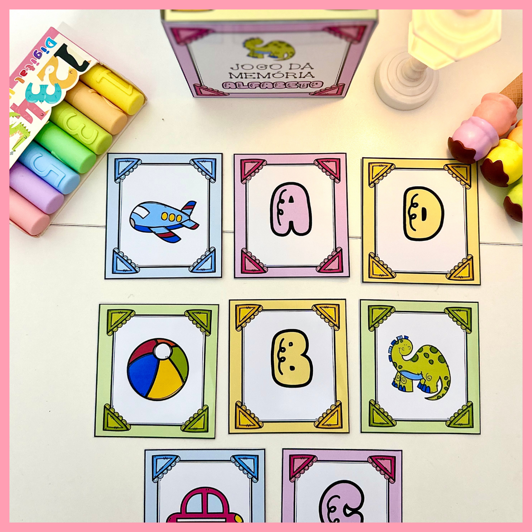 JOGO DA MEMÓRIA DO ALFABETO