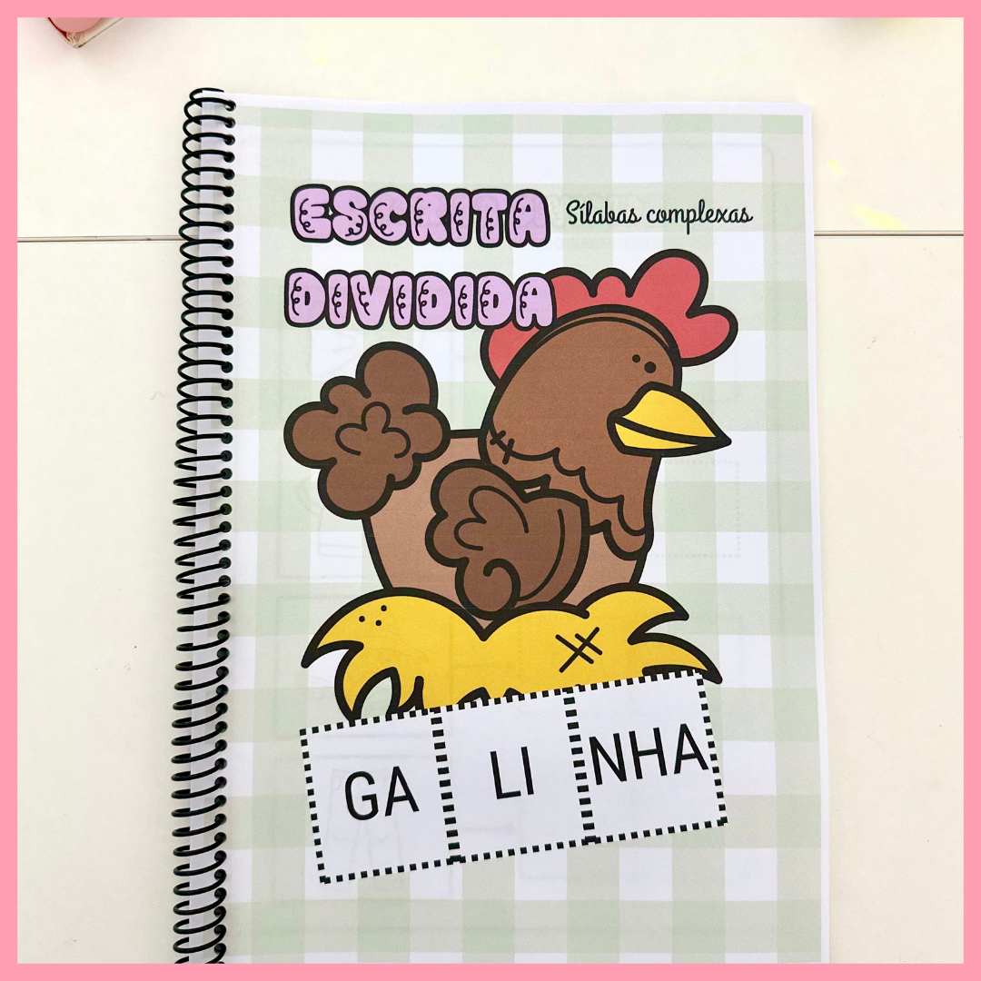 APOSTILA ESCRITA DIVIDIDA - SÍLABAS COMPLEXAS