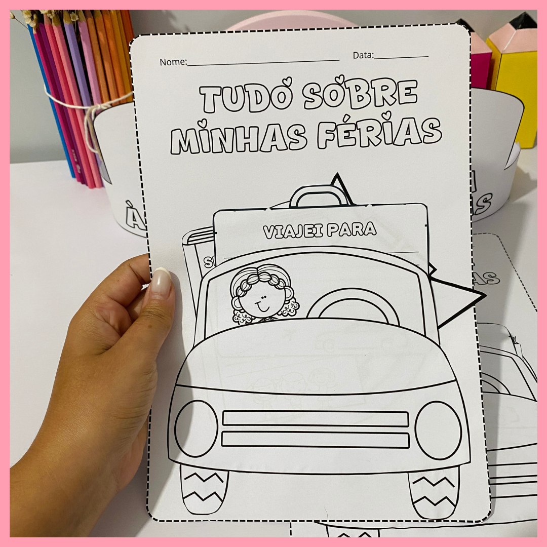 KIT - TUDO SOBRE MINHAS FÉRIAS