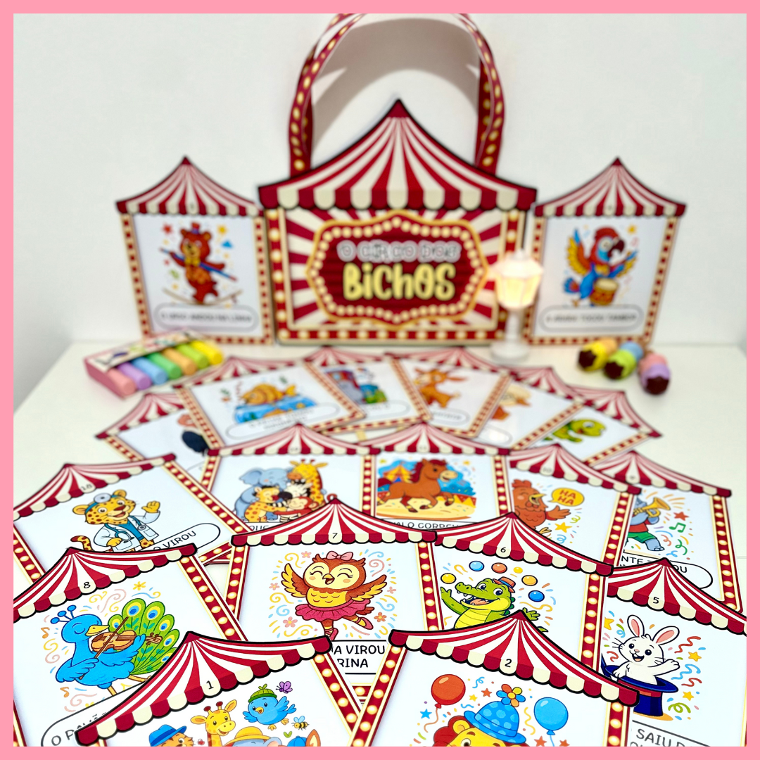 HISTÓRIA RIMADA NA SACOLA - O CIRCO DOS BICHOS