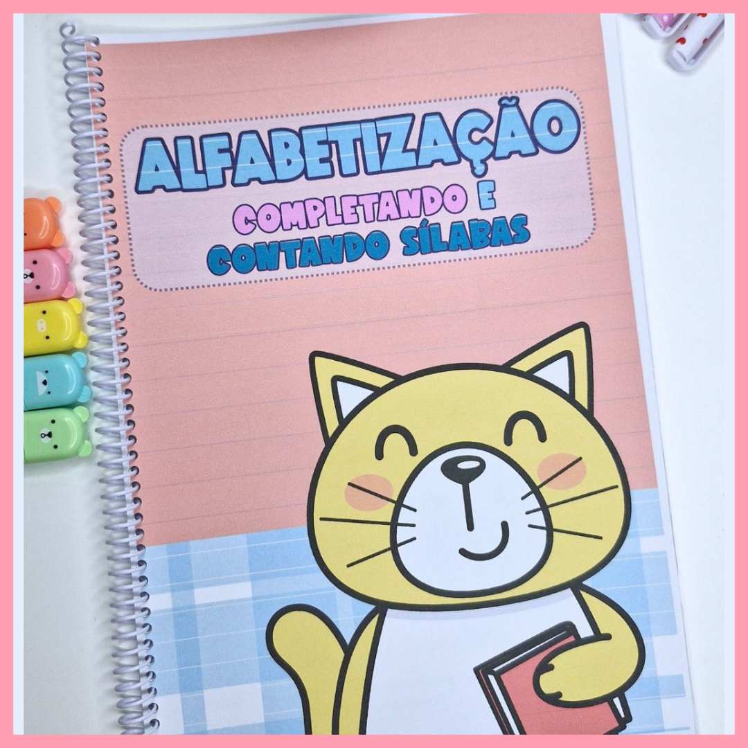 APOSTILA - COMPLETANDO E CONTANDO SÍLABAS