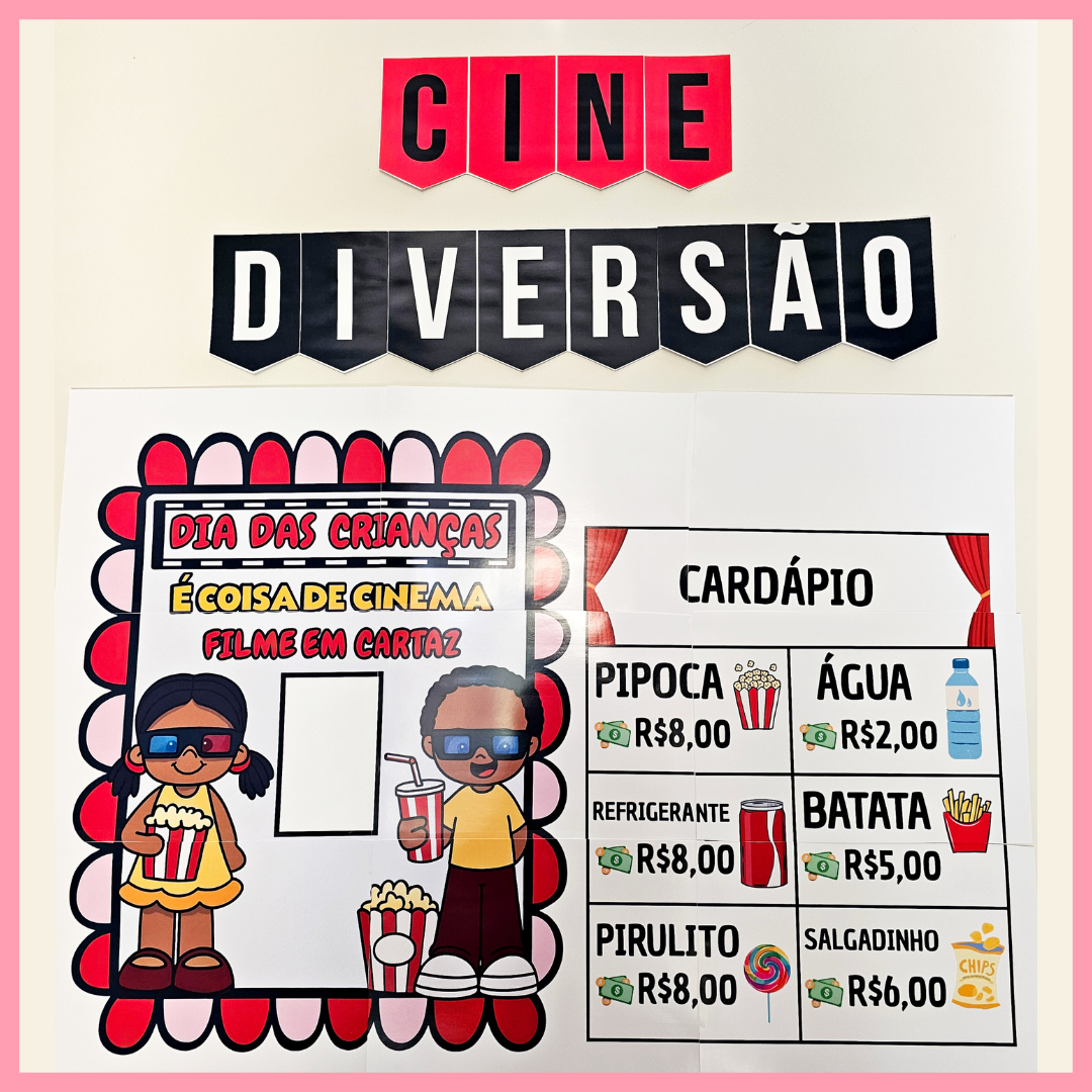 CINEMINHA - DIA DAS CRIANÇAS