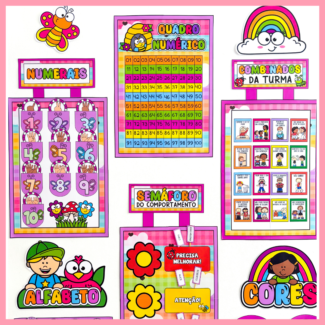 KIT DE SALA 2026 - TEMA JARDIM