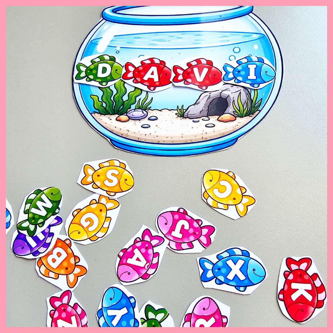 ÁQUARIO PEIXINHOS NOME