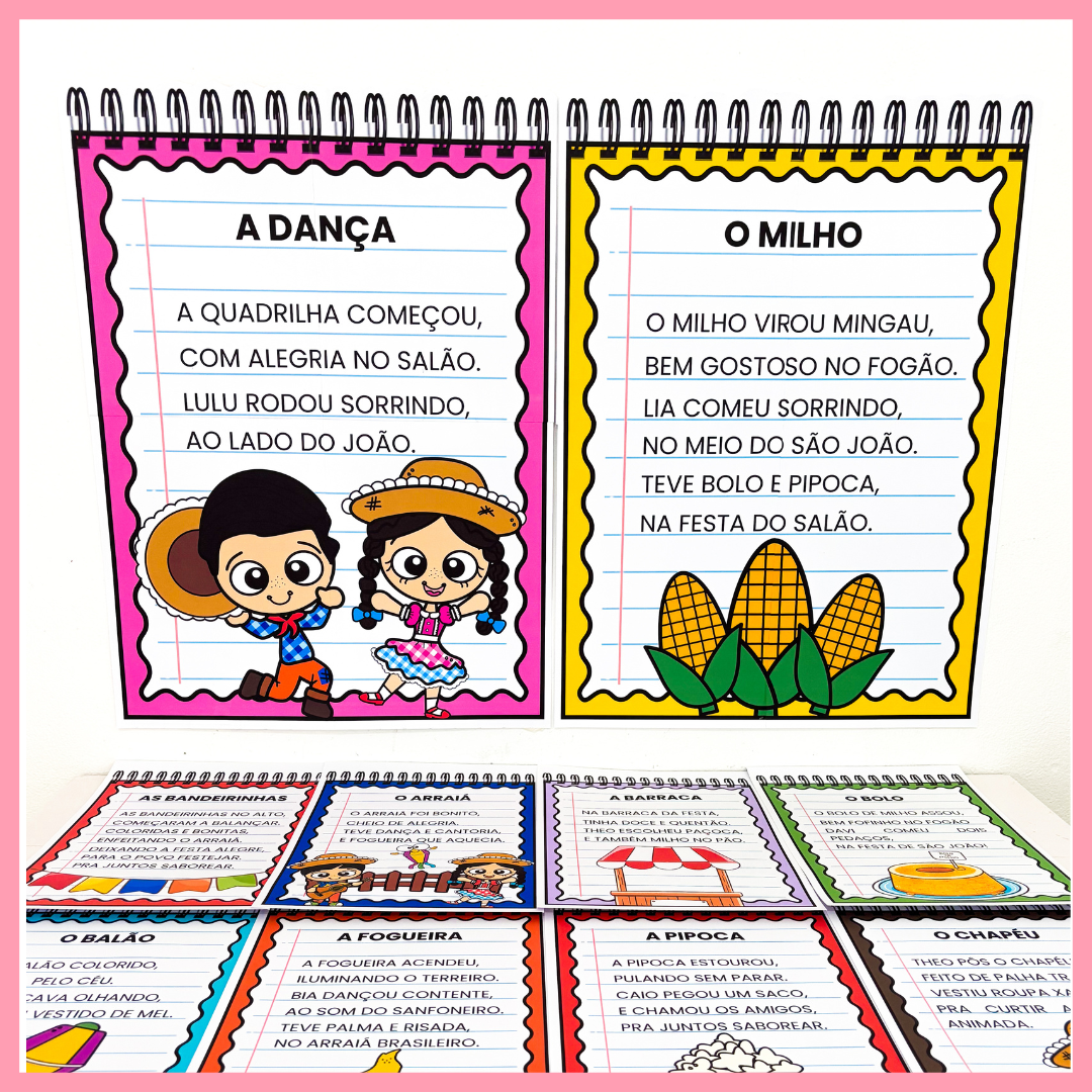 CARTAZES JUNINOS PARA LEITURA