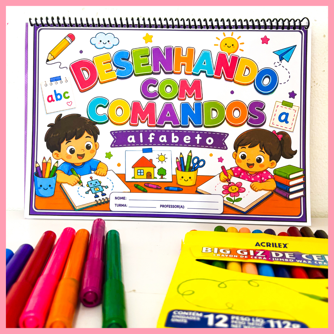 DESENHANDO COM COMANDOS - ALFABETO