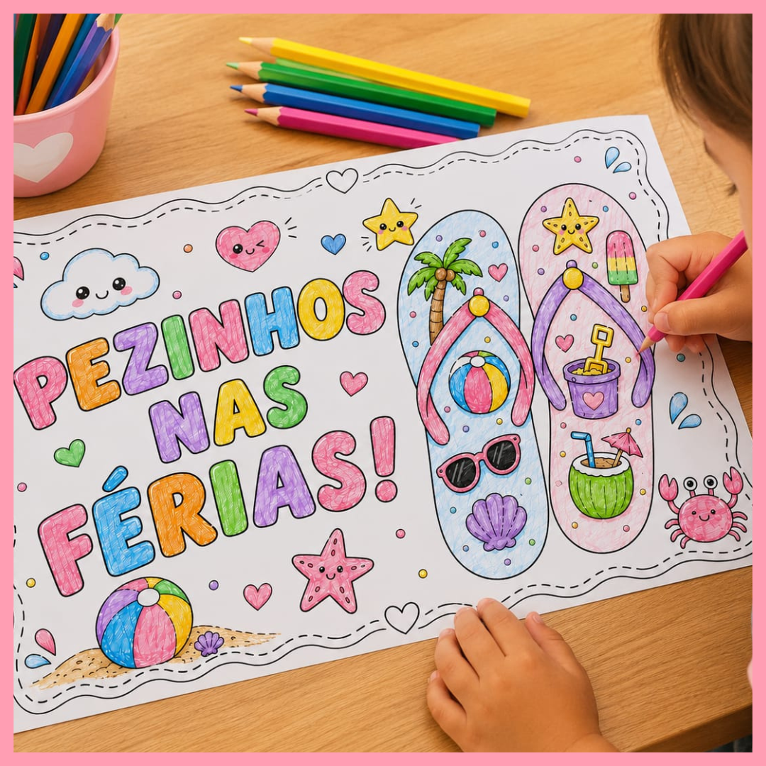 PEZINHOS NAS FÉRIAS