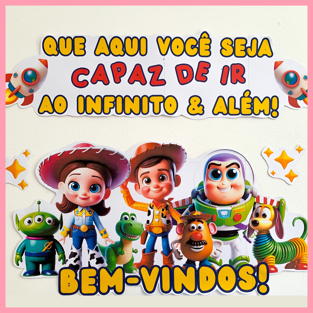 KIT VOLTA ÀS AULAS - TEMA TOY STORY